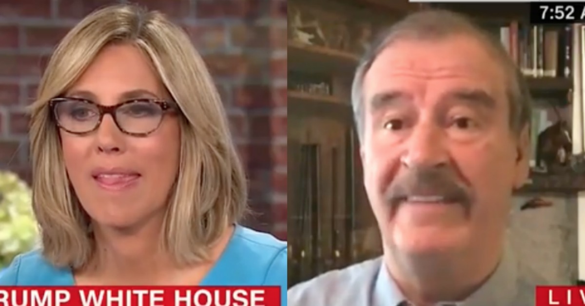 CNN Host Wished for a 5-Second Broadcast Delay After Fmr. Mexican President Started Dropping 'Salty' Language