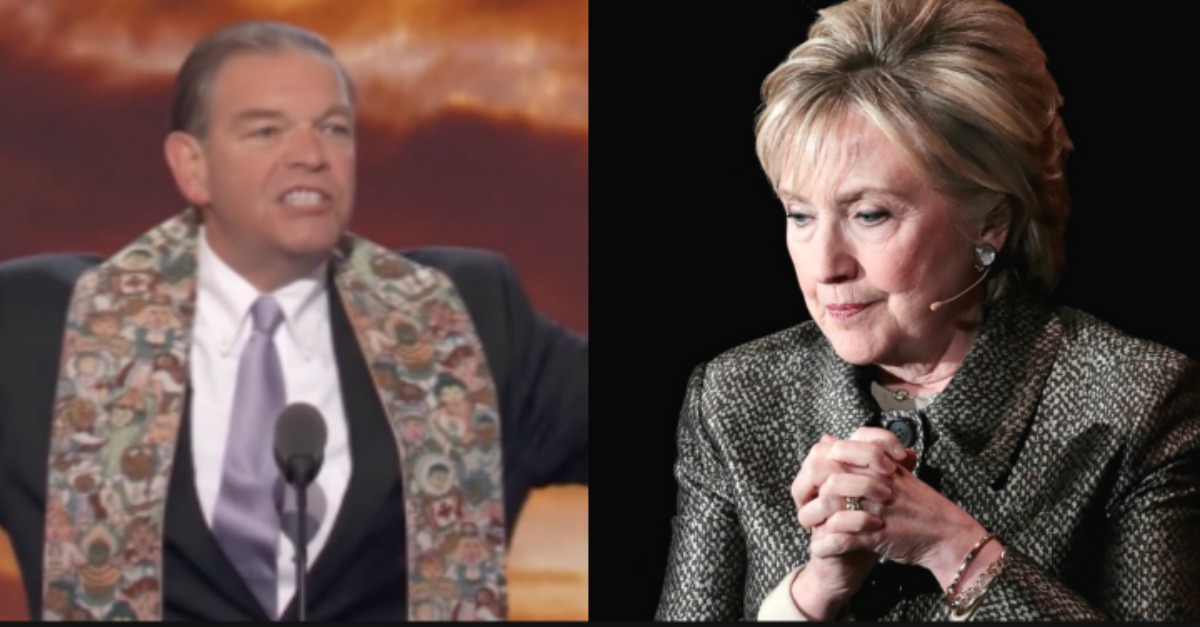 Hillary's Reverend Busted When Fellow Pastor Notices a Sketchy Paragraph in His Book