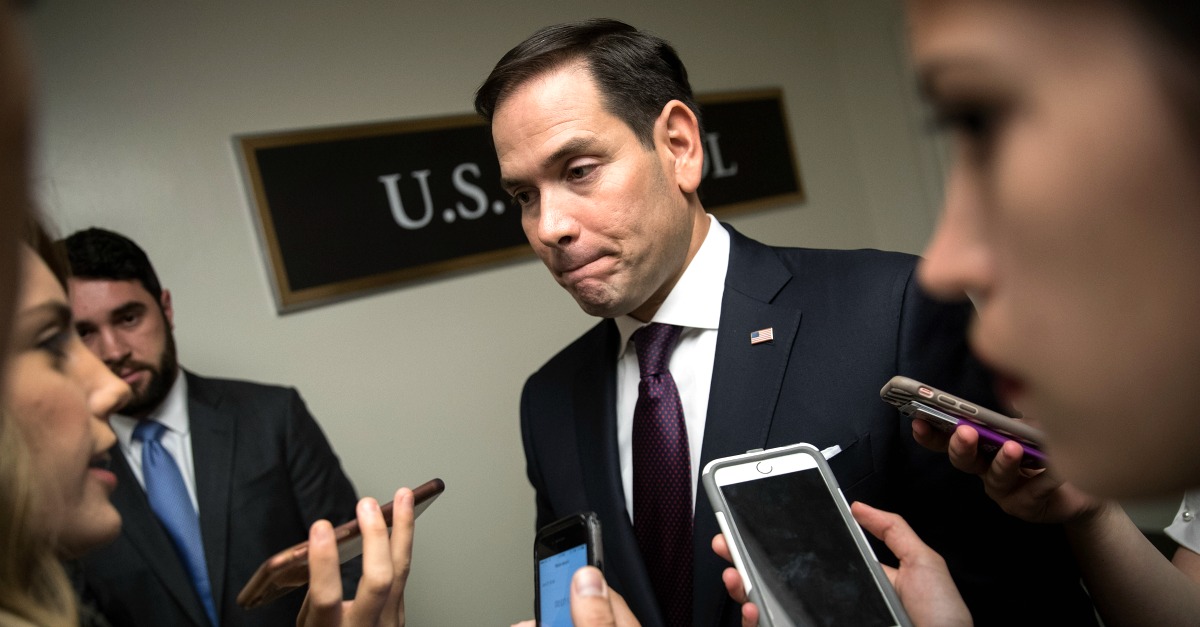 Report: Foreign Lawmaker Who Has Feuded with Rubio May Have Ordered the Senator's Assassination