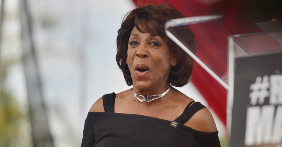Dems Are So Desperate They're Turning Maxine Waters Meltdown Into a Rallying Cry