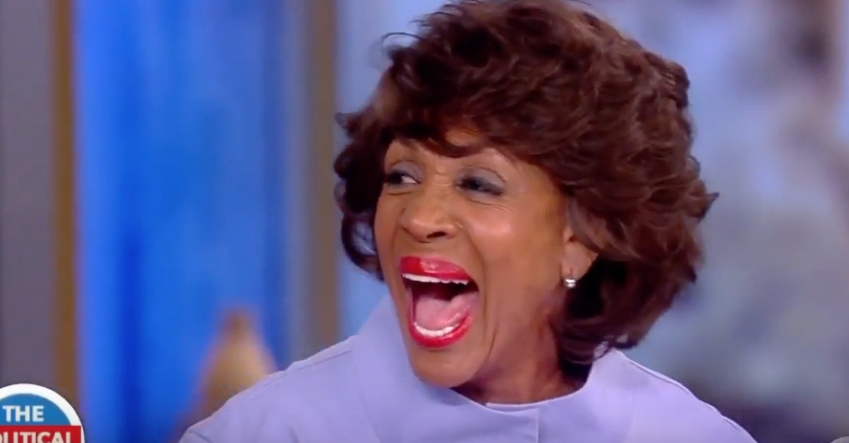 After Maxine Waters Reveals If She's Running for President, Joy Tries to Start a Chant...