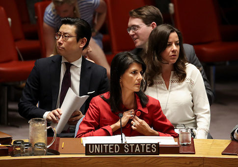 Palestinian Official: 'Nikki Haley Needs to Shut Up'