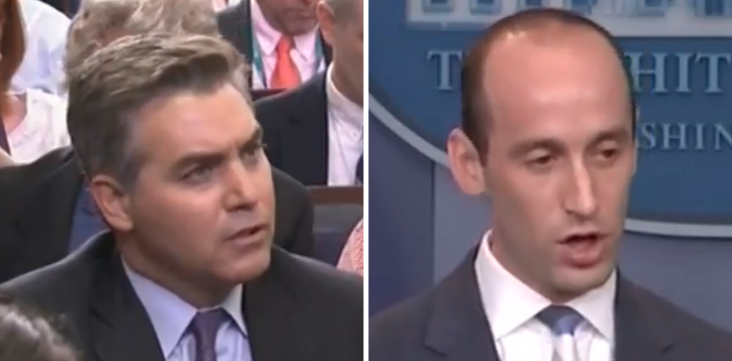 CNN's Acosta Pushed Back on Trump's 'Un-American' Policy. WH Adviser Snapped on Him