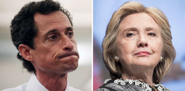 Anthony Weiner Has No Friends Thanks to Hillary Clinton