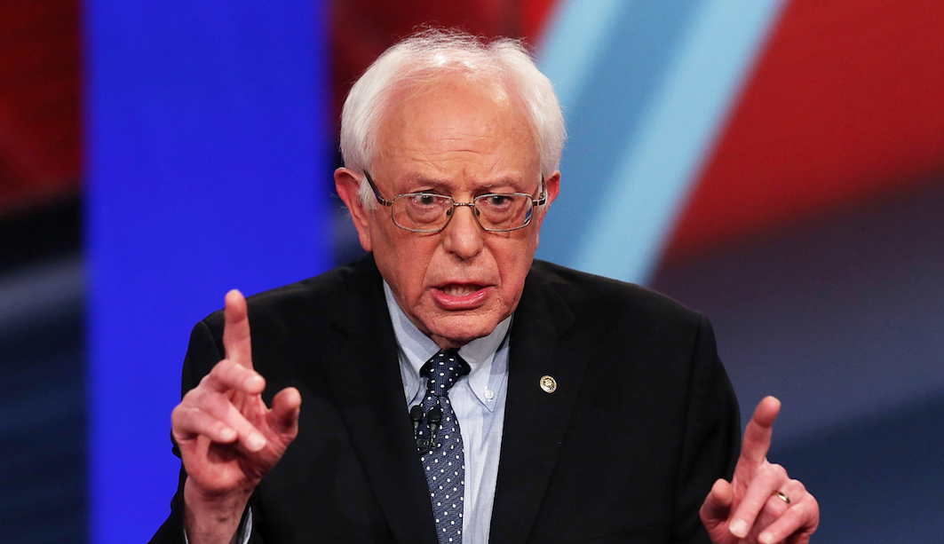 Bernie Shows Series of Billionaires Supporting Him to Make His Point. Doesn't Realize the Irony...