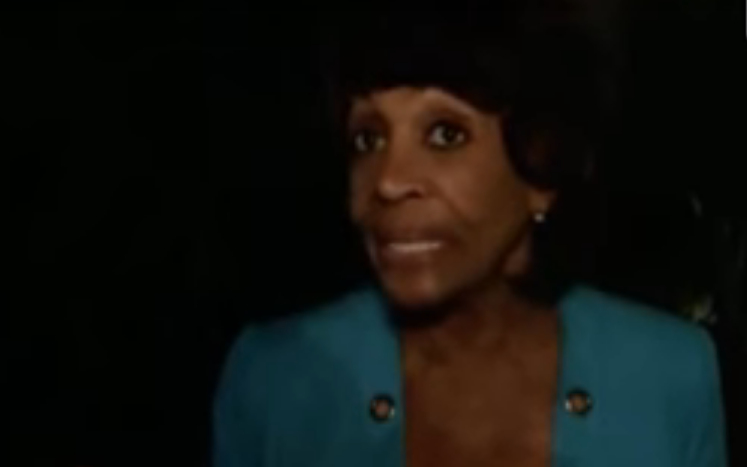 Maxine Waters Leaves Fancy Steakhouse in Beverly Hills and Suddenly She's a Foreign Policy Expert