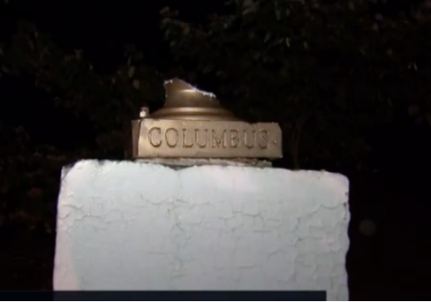 Christopher Columbus Statue Beheaded in New York