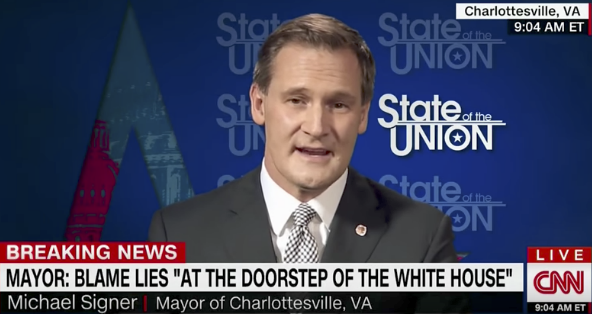 Charlottesville Mayor Slams Trump: 'We Just Aren't Seeing Leadership from the White House'