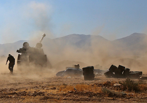 ISIS Convoy Retreating Back Into Syria After Being Blocked by U.S. Led Airstrikes