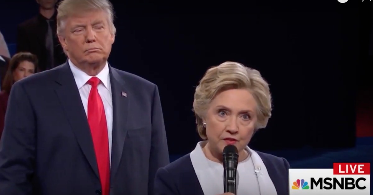 Hillary Explains 'Lifetime of Experience' That Helped Her Deal with 'Creepy' Trump Moment at Debate