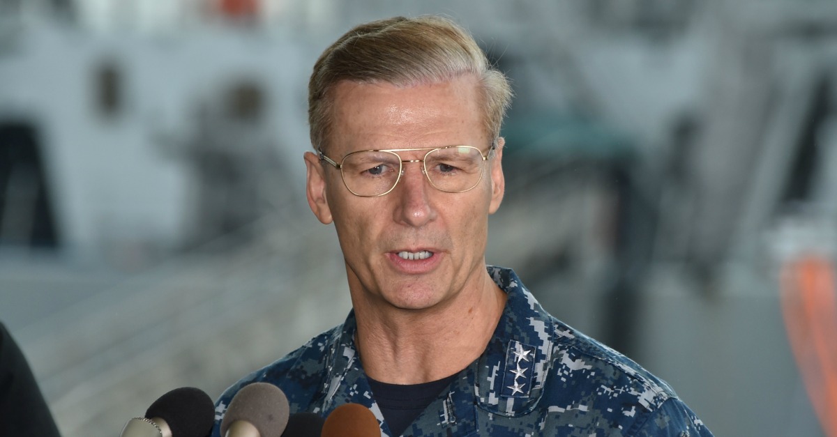 After USS John S. McCain Collides with Oil Tanker, Navy 7th Fleet Commander Relieved of Command