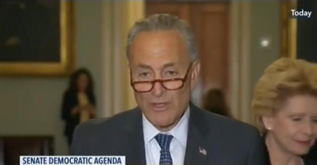 Schumer Scrambles to Answer Tough Question on Menendez Corruption Charge: "We Respect that Greatly"