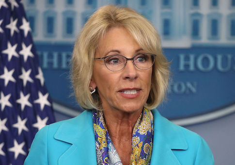 DeVos Outlines Plan to Overhaul Obama-Era Title IX Enforcement