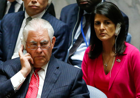 Tillerson, Haley Clash Over Iran Nuclear Deal