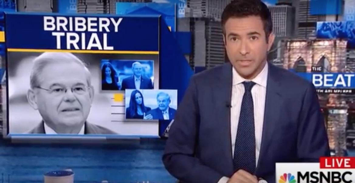 After First Day, MSNBC Host Drops Damning Assessment of Menendez Corruption Trial: "Overwhelming"