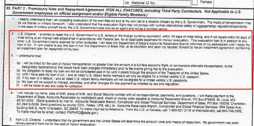 EXCLUSIVE: State Dept. Forcing Stranded US Citizens to Pay Gov't Back for Hurricane Rescue
