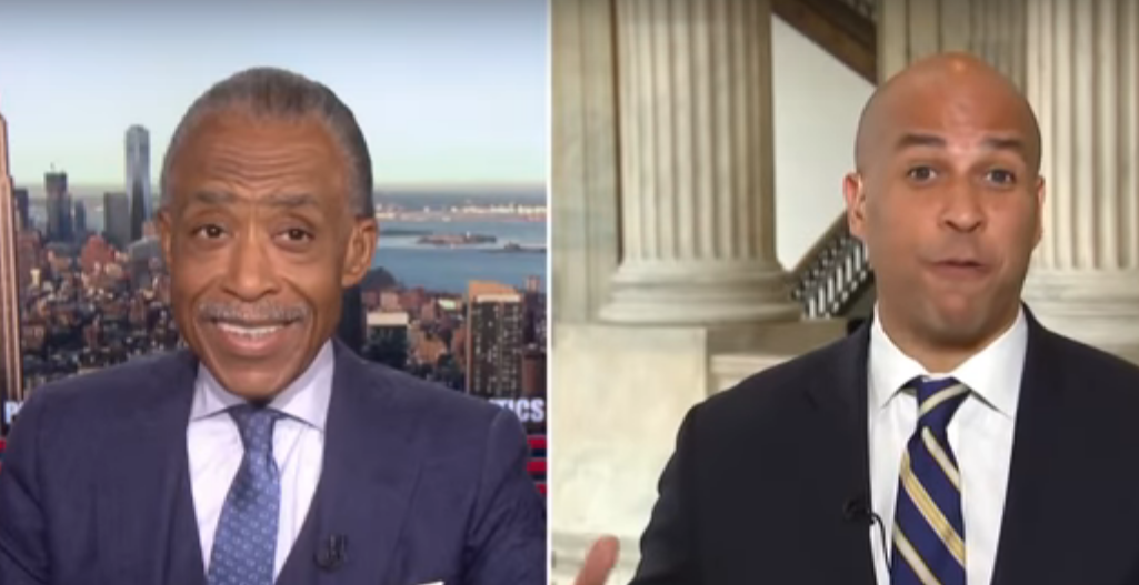 Booker Takes Shot at Trump When Asked About 2020: "Feel Like I'm Running 'From' the President..."