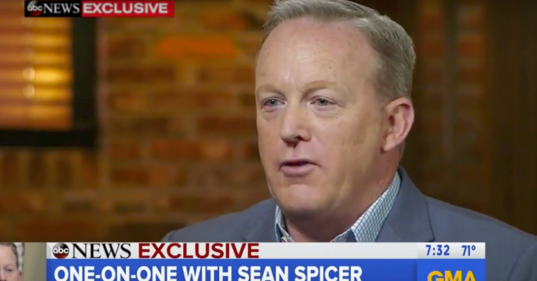 Spicer Just Revealed How Trump Felt About His Emmys Appearance