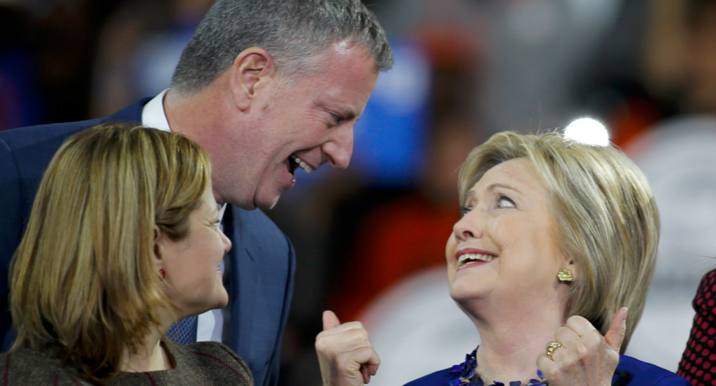 De Blasio Just Came Out and Delivered an Unexpected Bash on Hillary