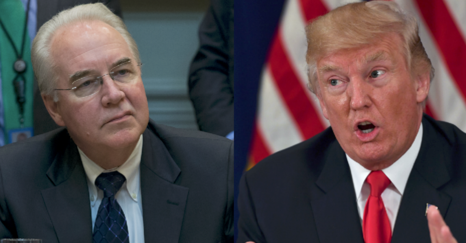 Trump Is 'Not Happy' with HHS Sec. Tom Price. And He Let Him Know It...