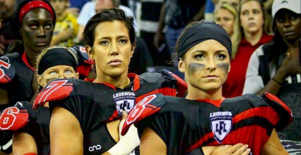 Lingerie Football League Just Responded to the NFL in a Big Way: "WE STAND!"