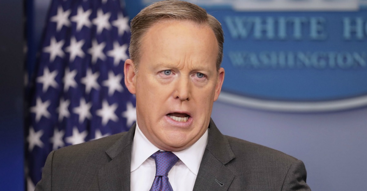 Sean Spicer Was in Talks with News Networks About Contributor Role. It Didn't Go Well...