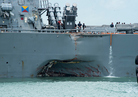 Report: Two Deadly U.S. Navy Ship Collisions Were 'Avoidable'