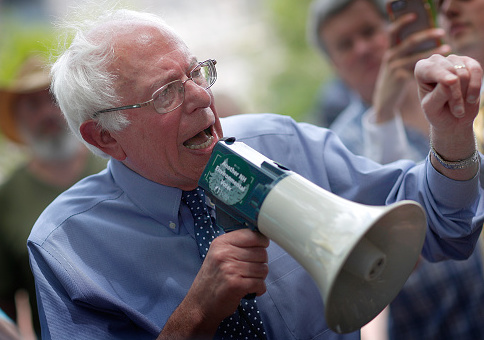 Sanders Scare-Quotes 'Enemy' in Describing Soviet Union During Foreign Policy Speech
