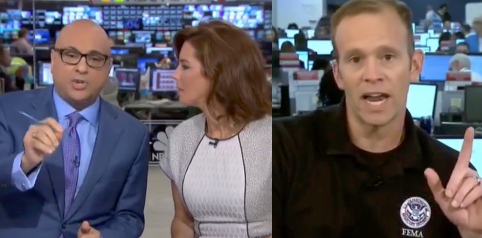 After Clashing With MSNBC, FEMA Admin Invites Their Cameras To See Gov't Response in Puerto Rico