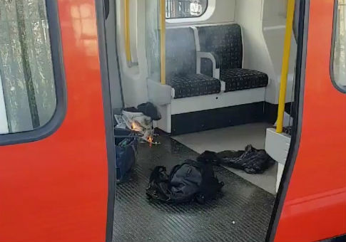 Improvised Bomb Explodes on Packed London Commuter Train, Injuring 22