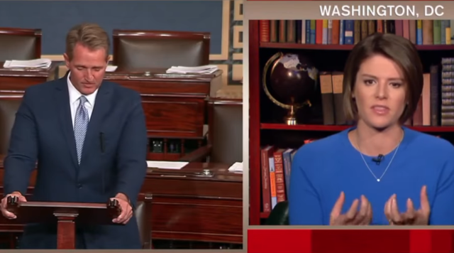 Democrats and Media Agree: Jeff Flake Is the Coolest