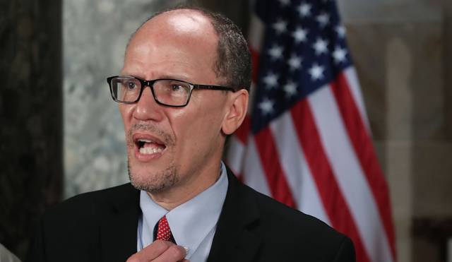 Tom Perez Just Made a Bold Prediction About How Many Dems Will Run for President in 2020