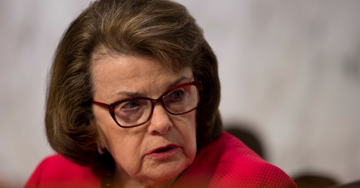 Dem Sen Dianne Feinstein May Soon Be Getting a Challenger for Her Senate Seat