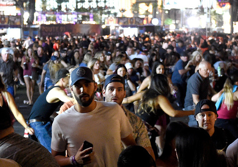 Hero in Viral Photo Identified as Young Soldier Who Shielded Victims During Vegas Shooting