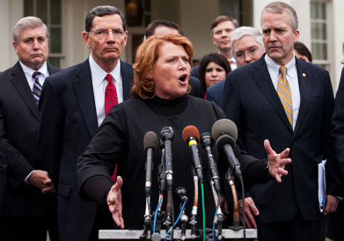 Heitkamp Announces She Will Vote Against Kavanaugh's Confirmation