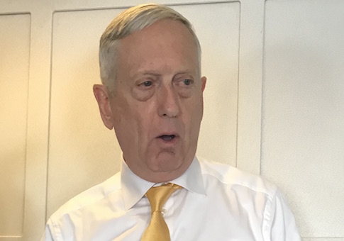 Mattis Rejects Chinese Claim U.S. Warship Violated Sovereignty