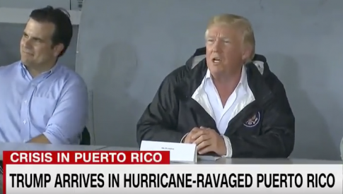 Trump Thanks Puerto Rican Governor: He 'Did Not Play Politics'