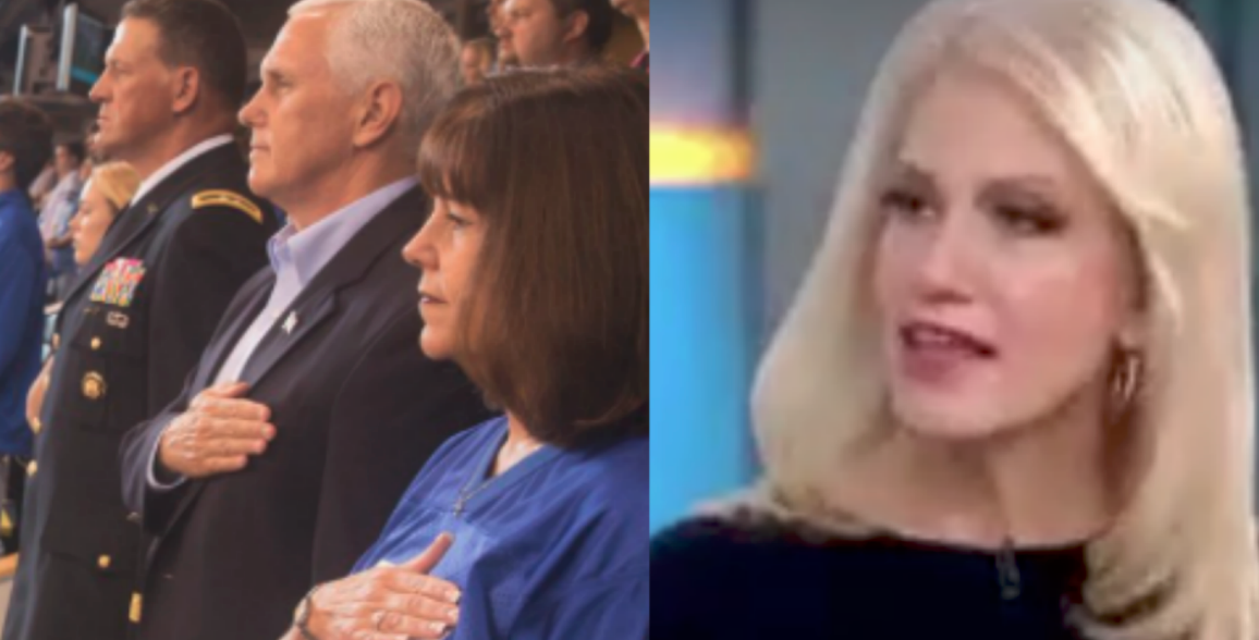 Conway Defends Pence's Walkout at NFL Game: "It Takes a Lot to Get That Man's Blood Boiling"