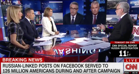 CNN Panel Calls for Government Action to Deal With Russian ‘Trolls’ on Facebook