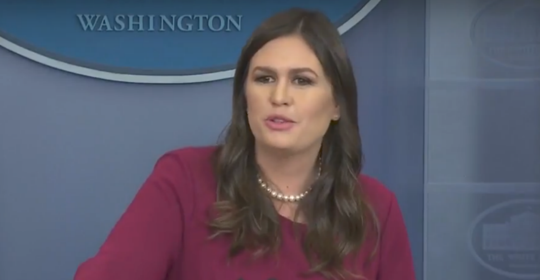 Sarah Sanders Does Not Hold Back When Reporter Asks "Ridiculous" Question About Trump and Tillerson