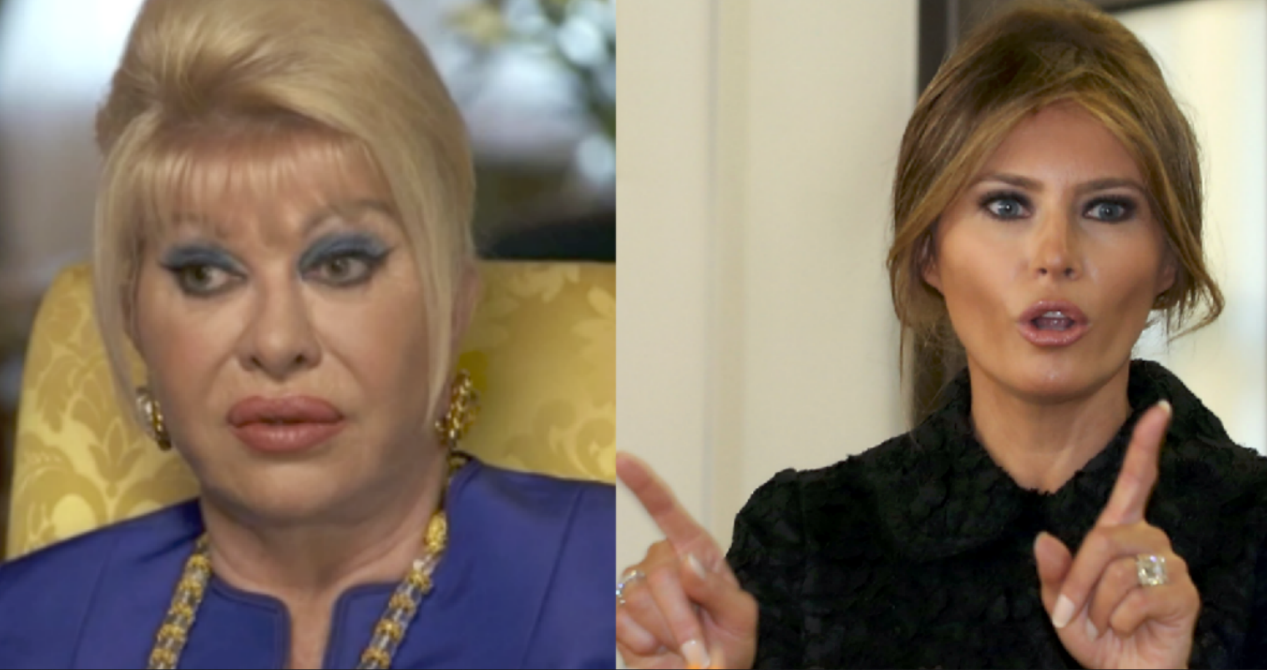 Melania Trump Sends Fiery Response to Donald's Ex-Wife Ivana After She Called Herself 'First Lady'