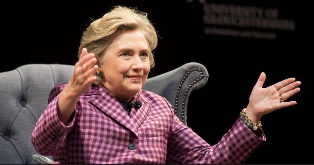 Hillary Clinton Makes a Head-shaking Comparison Between 'Russian Interference' and '9/11'