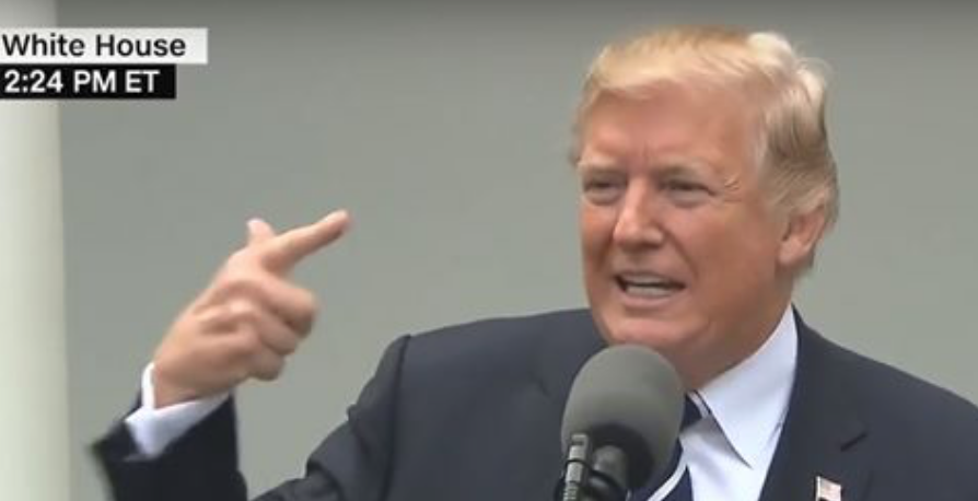 Trump Just Mocked Hillary Clinton on Live TV During Press Conference: "Hillary, Please Run Again!"
