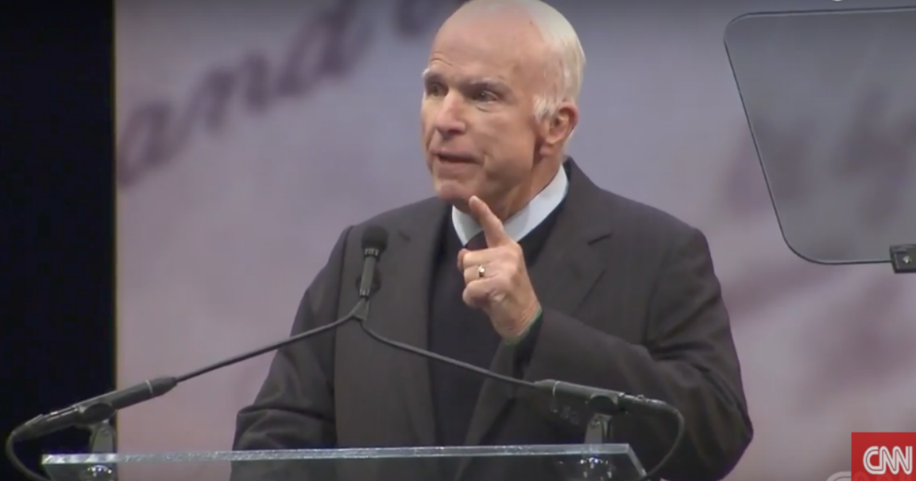 McCain Makes Not-so-Thinly-Veiled Attack on Trump