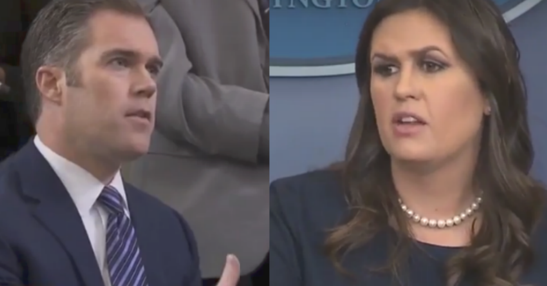 When Reporter Mentions General Kelly in Questions About Soldier Deaths, Sanders Does Not Hold Back