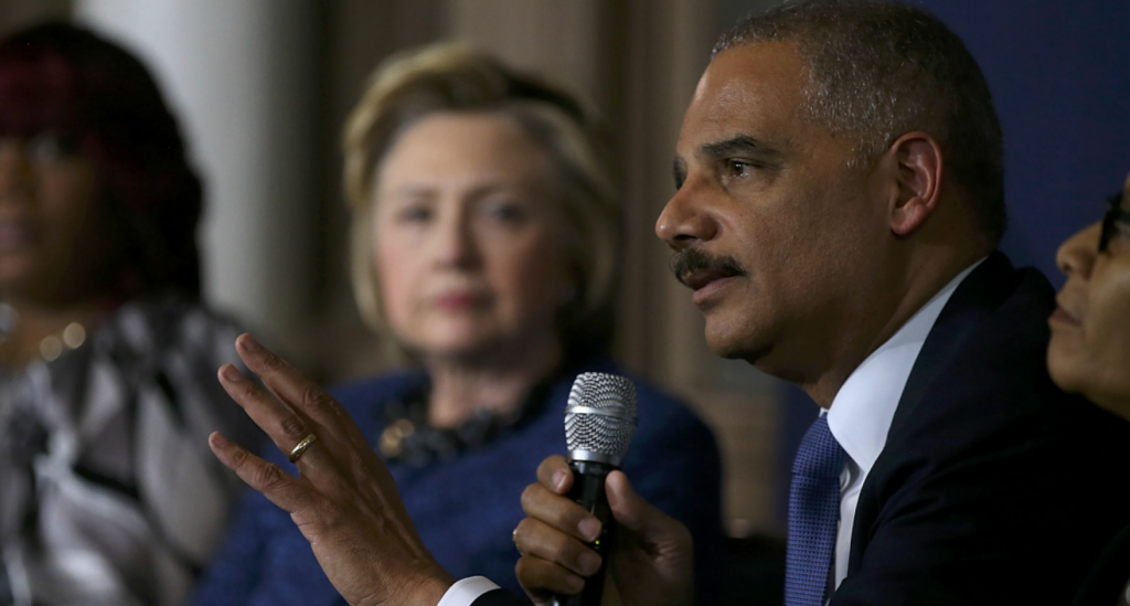Holder Defends Comey Drafting Clinton's Exoneration Before Investigation Ended: "He's An Honest Guy"