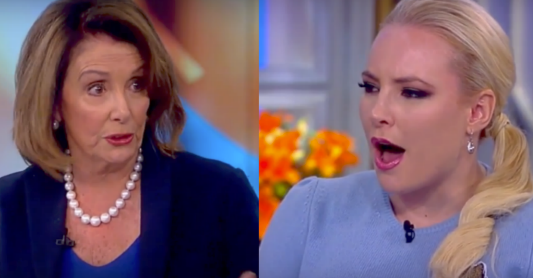 Meghan McCain Clearly Hit a Nerve with Pelosi When She Brought Up 'Fracture' in Dem Party