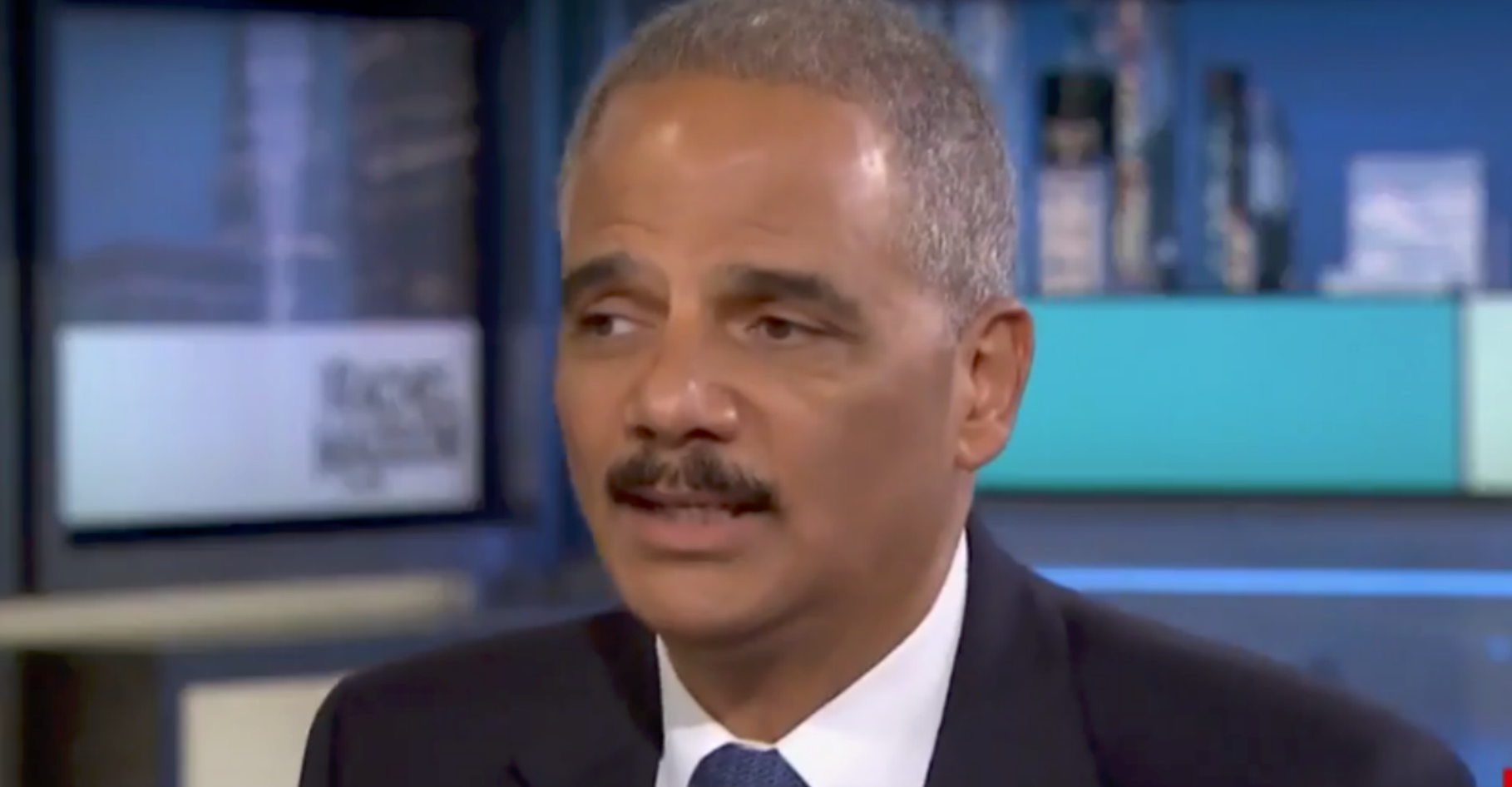 Former AG Eric Holder is Asked If Running for Office Is in His Future. He Doesn't Say No...