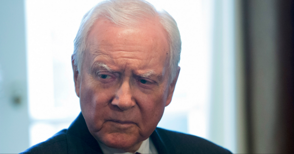 REPORT: Hatch Set to Retire. And a Big Time Politician is Coming Out of Retirement to Snag His Seat