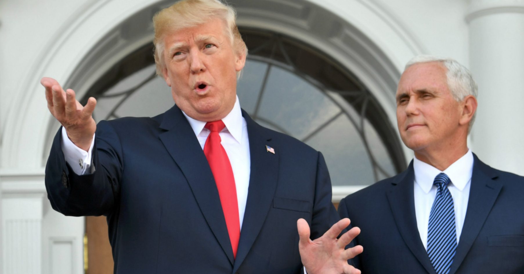 White House Releases Official Portraits of Trump and Pence